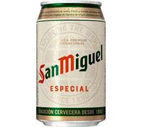24 X 0,33L Lattine San Miguel Especial Birra Lager Spagnola 5,4 % Vol ...