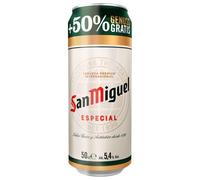 24 X 0,5L Lattine San Miguel Especial Overfill 5,4 % Vol Inclusa Tassa - MONOUSO