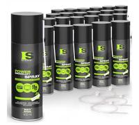 24 x 400ml Spraytive Power Aria Compressa: con Prolunga Spray da 10cm + 50cm - Pulizia di Tastiera, PC/Computer, Fotocamera