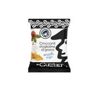 24 x 70 g - Guttiau Pizza - Pane Tipico Sardo - Confezione da 70 g - Su Guttiau