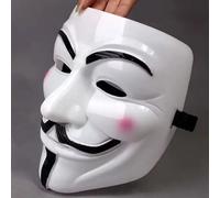 24 X Anonymous Maschera Hacker V For Vendetta Gioco Master Costume Halloween