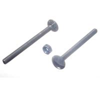 24 X Bulloni E Dadi Per Carrozza / Coach, Zincati BZP M6 X 75 | Onestopdiy Ne