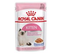24 x Buste ROYAL CANIN KITTEN GELATINA 85 Gr UMIDO PER GATTINI FINO A 12 MESI