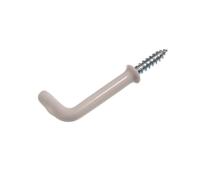 24 X Ganci A Copertura Plastica Bianca Con Spalla Per Cassetti 25Mm 1 &Quot;