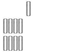 24 x Guida valvola AE per LEXUS, LOTUS, SUZUKI, TOYOTA 2 ELEVEN, AURIS