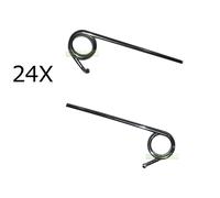 24 x molla potente per rullo ventola AL-KO 38 E P 32 38 VLB VLE Comfort...