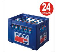 24 X PEPSI-COLA 0,33L Bottiglia Di Vetro In Scatola Originale RICICLABILE