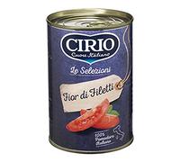 24 x POMODORI CIRIO FIOR DI FILETTI PELATI 400 GR BARATTOLO LATTINA POMODORINI