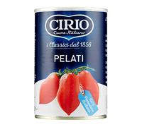 24 x POMODORI PELATI CIRIO 400 GR BARATTOLO LATTINA SUCCO POMODORINI 100%