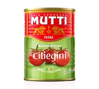 24 x POMODORINI CILIEGINI MUTTI 400 GR BARATTOLO LATTINA 100% POMODORI ITALIANI