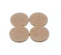 24 X Strisce Di 4 Adesivo Rotondo Feltro Imbottitura 32mm Diametro X 4mm