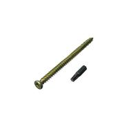 24 X Viti In Cemento Con Cappucci E Un Bit Torx Gratuito 7.5 X 202Mm | Onestopdi