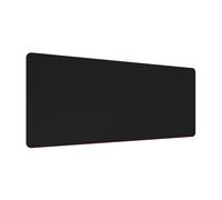 24"x12" Scrivania Tappetino Protettore,PVC Doppio Lato Impermeabile,Rosso/Nero