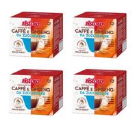 240 Capsule RISTORA compatibili con Nescafè Dolce Gusto CAFFE E GINSENG DA ZUCCHERARE - Senza Glutine - 24 Astucci da 10 -