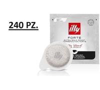 240 cialde illy caffè in cialde ese monodose, tostato forte, 6 confezioni da 40