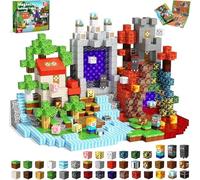 240 Costruzioni Magnetiche Avventura Magica nel Tempo - Set da Costruzione per Bambini con Cavalieri, Fantasmi e Fiume Incantato | Giocattolo Educativo per Bambini dai 4 Anni
