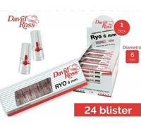 240 MICROBOCCHINI DAVID ROSS RYO 6 MM - 24 blister da 10 pezzi