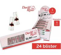 240 MICROBOCCHINI DAVID ROSS SLIM 5 MM - 24 blister da 10 pezzi