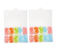 240 Pezzi Anelli Segnapunti Colorati Circolari in Plastica per Maglia | Quilter e Ricamatrici, Organizza le Righe, Segna i Cambi Punto, Facile da Portare