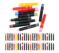 240 Pezzi Ricariche per Stilografiche 3,4mm in Plastica | Ricambio per Scrittura Liscia, Sostituzione Facile, Uso in Casa e Ufficio, Confezione da 20 Sacchetti