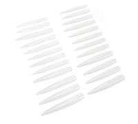 240 Punte per Unghie Lunghe e Trasparenti a Stiletto, Unghie Finte Extra Lunghe con Design a Copertura Totale, Facili Applicare, Versatili per Acrilico, Cipria, Smalto Gel,