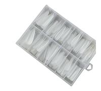 240 unghie finte punte extra lunghe unghie unghie artificiali coperture complete stick sulle unghie premere sulle unghie per le donne