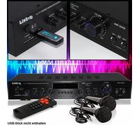 240 W Amplificatore Party USB Ricevitore Aux Impianto Musica Bluetooth MP3 2x