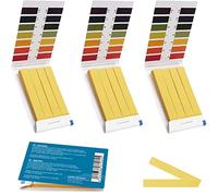 240 x pH 1-14 strisce reattive, indicatore, carta per prova, carta per acqua, terra, bevande e altre sostanze (universale)