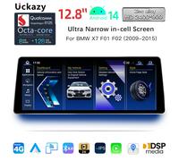 2400*900 High Reselution 12.8'' Wireless CarPlay Android 14 Auto Radio for BMW 5Series 7 Series F10 F11 F07 GT F01 F02 F03 F04 2009-2016 with Wireless CarPlay GPS Navigation Audio Stereo Head Unit