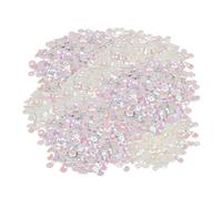 2400 Paillettes Decorative, Diametro 6 mm, Rotonde, Lucide - Decorazioni Creative, Accessori di Abbigliamento - Adatte per Cucito e Fai da Te