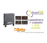 2400 RSC24/7-VAS/A CASSETTIERA MOBILE CON SETTE CASSETTI E ASSORTIMENTO AUTOMOTI