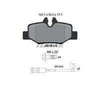 2400801 Kit pastiglie freno, Freno a disco Textar