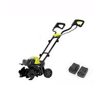 2400W Elettrico Piccolo Ripper del Suolo Timone 40V Macchina for Arare Senza Spazzola Giardino di Famiglia Orto Serra Frutteto per giardino, prato