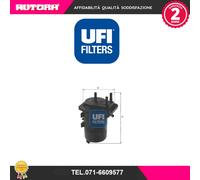 2401300 Filtro carburante (MARCA UFI FILTER).