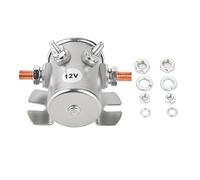 24059 - BP 4 - Relè solenoide a tensione continua isolato da 12 V, terminale 12V, 90 A, solenoide elettromagnetico con custodia in acciaio e guarnizione in PVC per argani di c