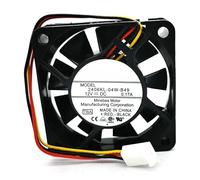 2406KL-04W-B49 6CM 6015 DC12V 0.17A double ball 3-Line chassis cooling fan