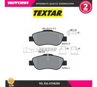 Textar 2407201 Kit Pastiglie per Freno a Disco