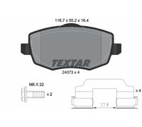 2407301 Kit pastiglie freno, Freno a disco Textar