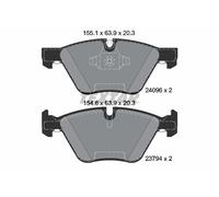 2409601 TEXTAR Kit pastiglie freno, Freno a disco per BMW