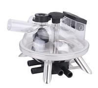 240cc Collettore di Latte Fattoria Mucca Pecora Mungitura Artiglio Collettore di Latte Accessori per Mungitrici con Base in Acciaio Inossidabile