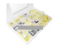 240PCS- 24Values*10Pcs Correction Capacitor Assorted Kit 63V-100V 102J-105J Polypropylene Film Capacitors EKFBQBGW