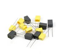 240Pcs/Box Correction Capacitor Kit 24Values x 10Pcs 63V-100V 102J-105J Polypropylene Film Capacitors Assorted AUOQKQUT