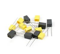240Pcs Correction Capacitor Assorted Kit 24 Values x 10Pcs 63V-100V 102J-105J Polypropylene Film Capacitors MQXFCZUX