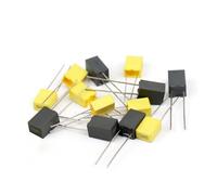 240Pcs Correction Capacitor Assorted Kit 24Values x 10Pcs 63V-100V 102J-105J Polypropylene Film Capacitors EKFBQBGW
