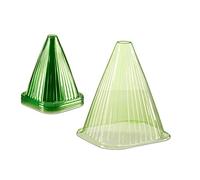 240x Protezioni per Piante, Sostegno per Piantine, Protezione da Ghiaccio, Lumache e Volatili, PVC, Verde