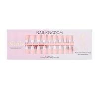 240x/scatola francese punta unghie finte lungo premere sulle unghie bastone pieno sulle unghie unghie corte unghie finte per donna