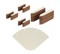 240x set bastoncini per piante cartellini marcatori targhette etichette legno