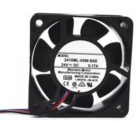 2410ML-05W-B60 NMB-MAT 24V 0.17A 60mm 2-Wire Inverter Cooling fan