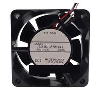 2410ML-07W-B49 Ventola di raffreddamento 60 * 25MM 6CM 48V 0,07A(2wire B1)