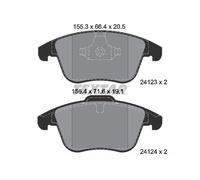 2412301 Kit pastiglie freno, Freno a disco Textar